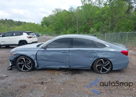 2022 Honda Accord Sport из США, поврежденный, VIN 1HGCV1F39NA092301